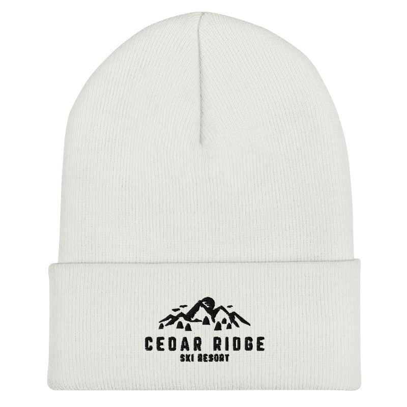 Cedar Ridge Resort hat - white