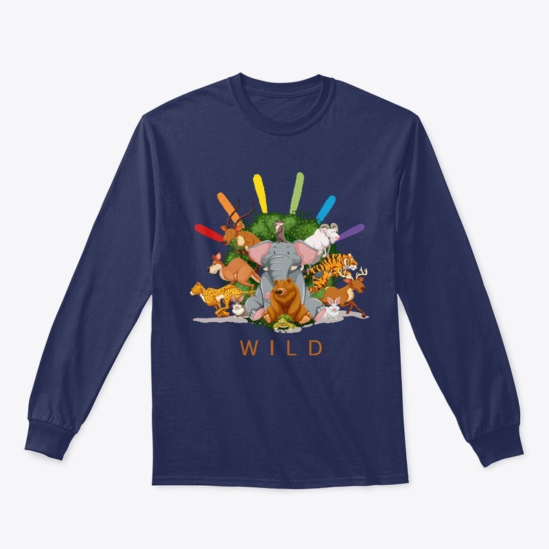 Premium wild design t-shirt