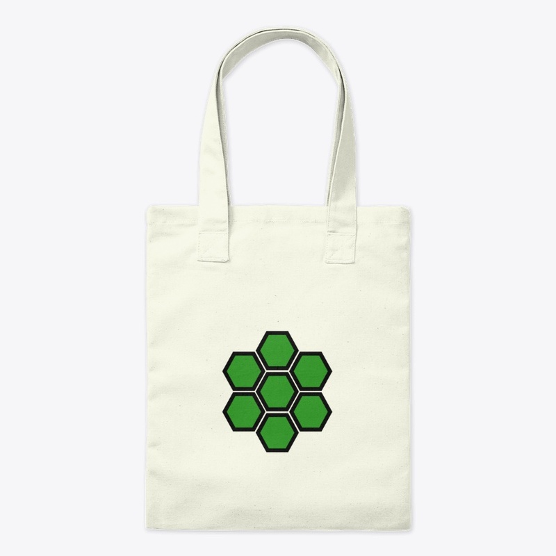 hexagone turtle green design