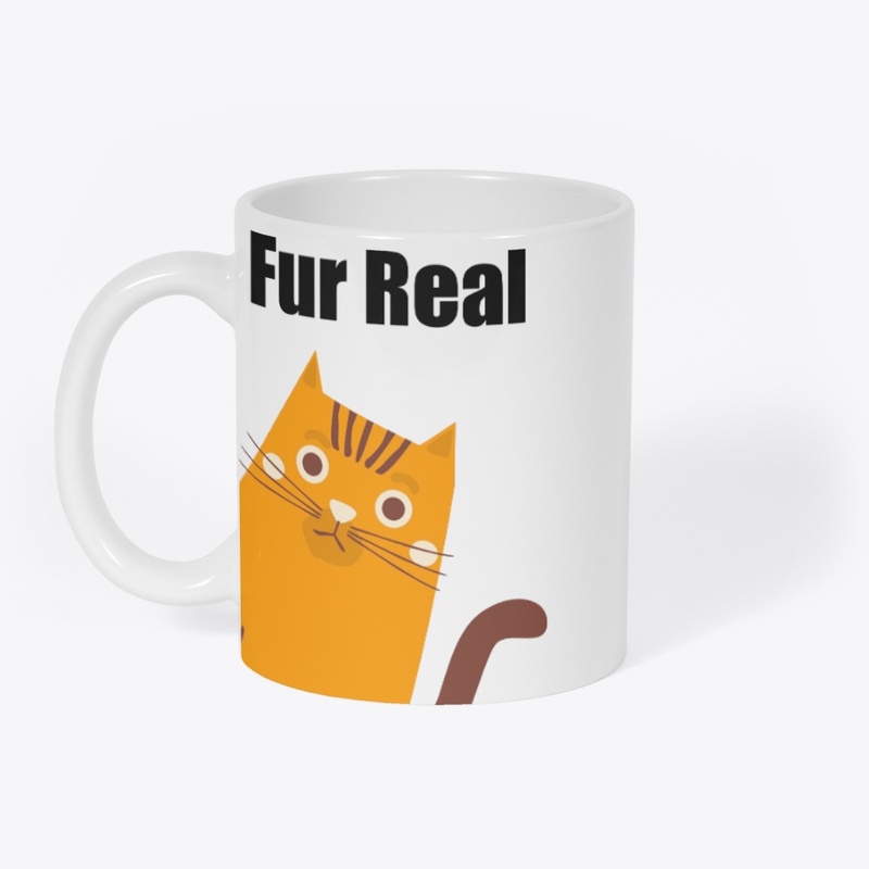 Cat Print Fur Real