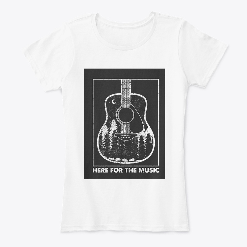 Music T shirts for Women and Men 
