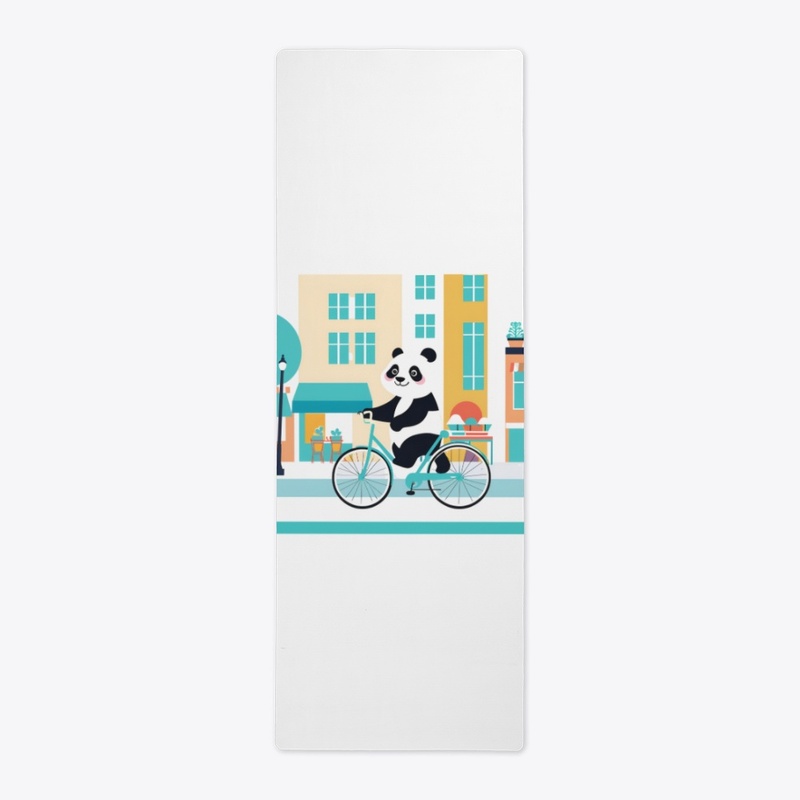  Fun Panda on Bicycle Design