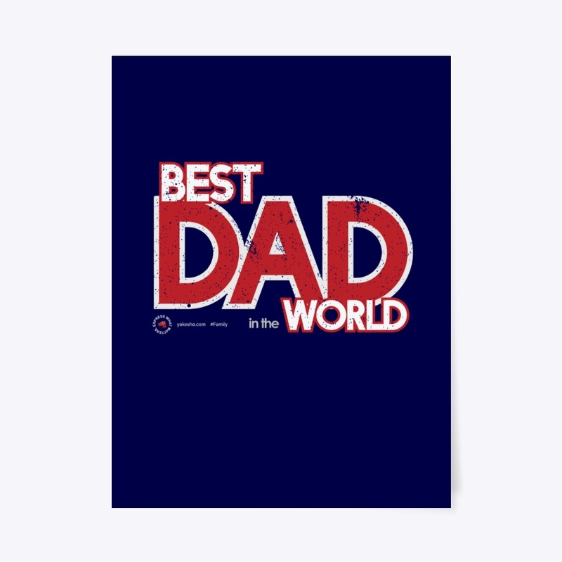 Best Dad in the World Design