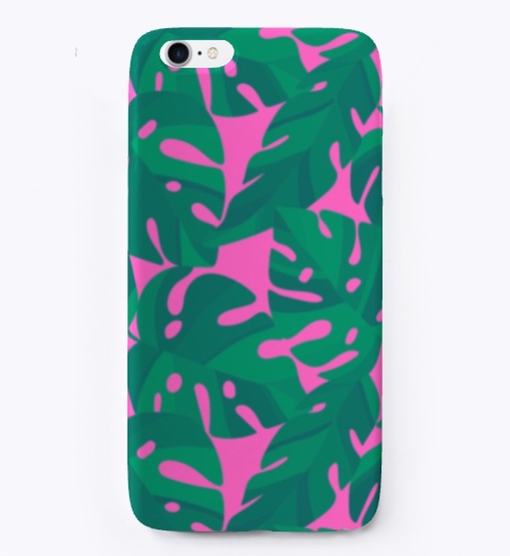 Palms on Pink