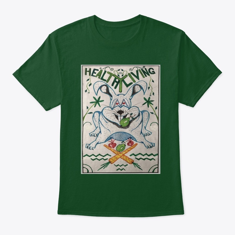 Healthy Living Rabbit T-Shirt