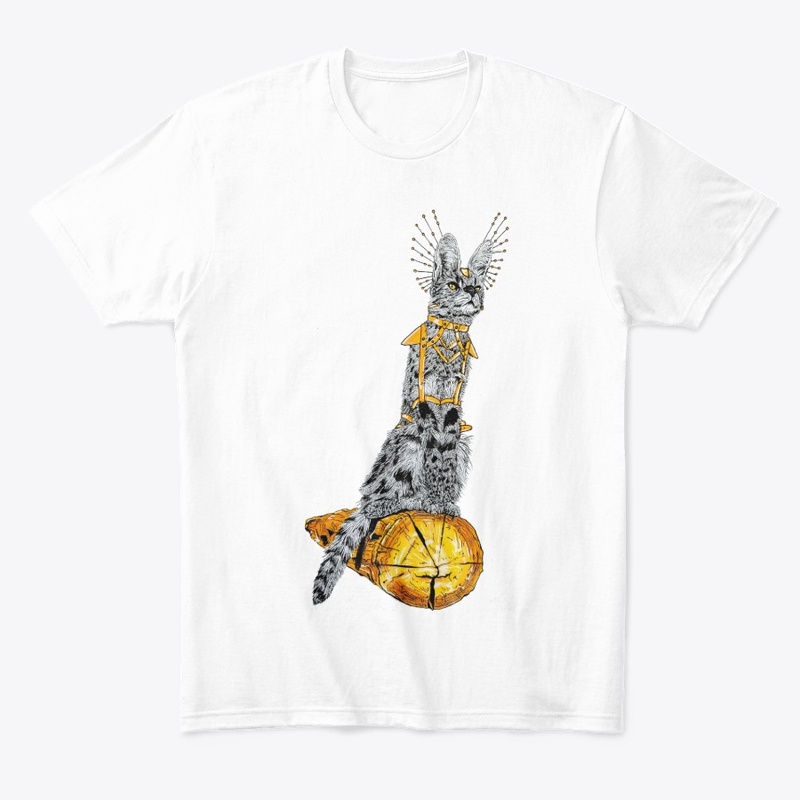 Serval Princess Print