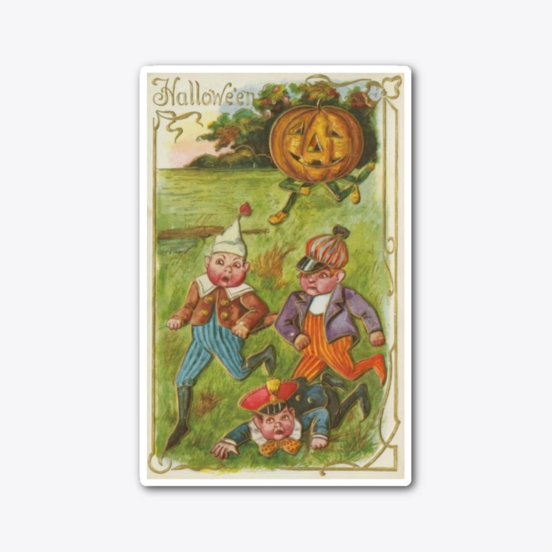 Victorian Halloween Postcard.