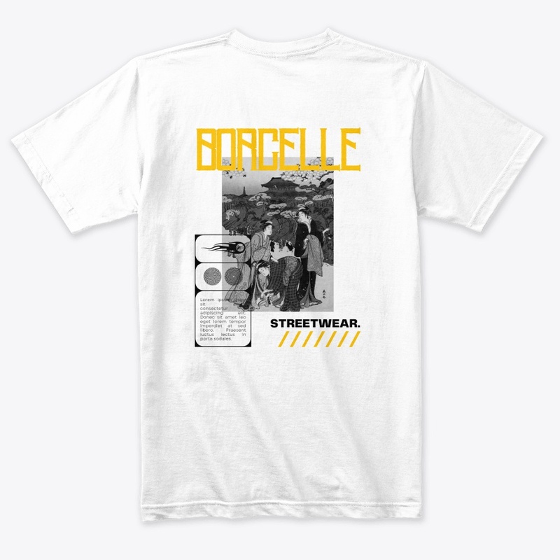 Street wear print t-shirt 