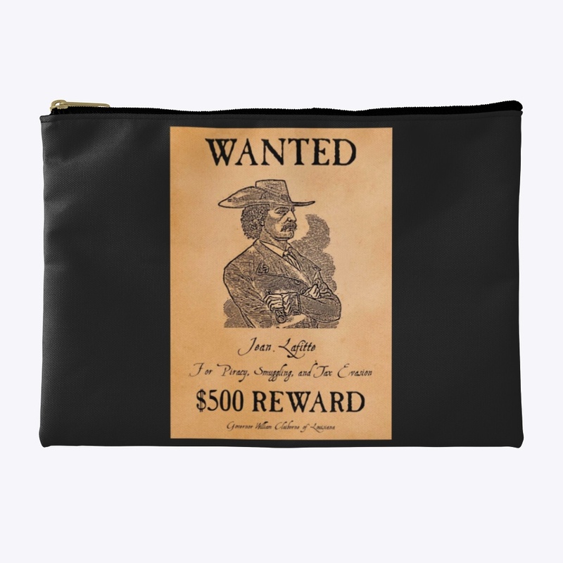 Jean Lafitte Wanted Poster