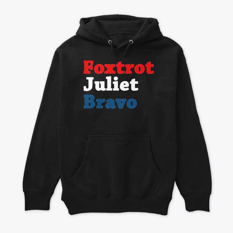 Foxtrot Juliet Bravo Red White Blue