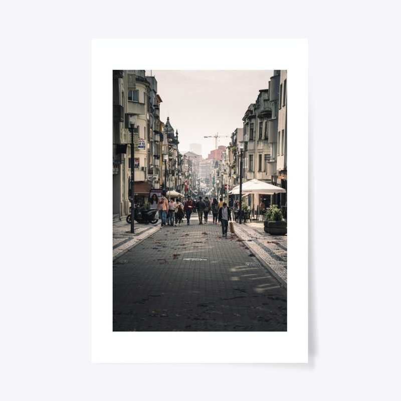 The streets of Porto