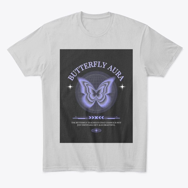 BUTTERFLY AURA t-shirt design 