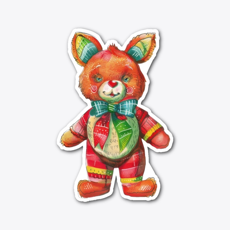 Christmas toy Sticker