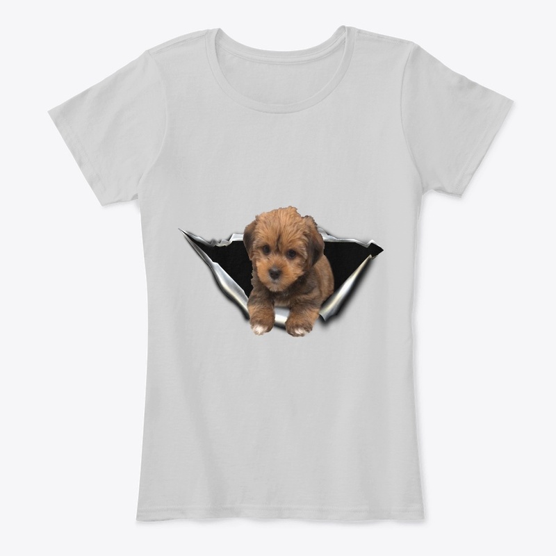morkie 3D Car sticker