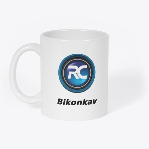 Bikonkav Mug 2025 White T-Shirt Front