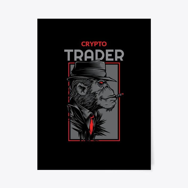 Crypto trader monkey