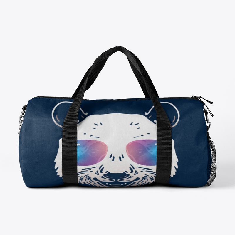 Cute Panda in Sunglasses (Colored+sg04)