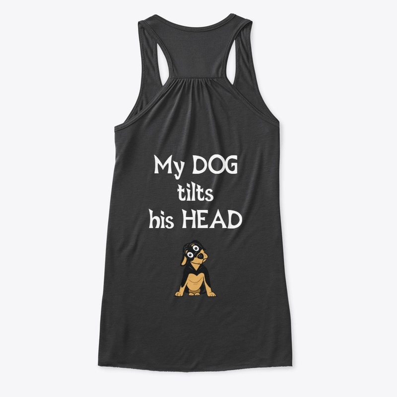 My Dog tilts his head - DARK