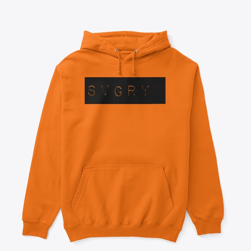 Orange Runner hoodie