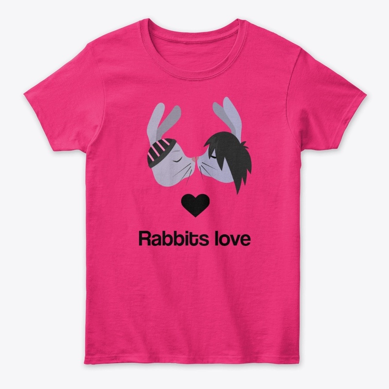 rabbits Love T-shirt