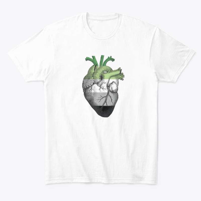 Aromantic Pride Anatomical Heart