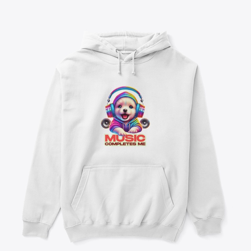 Music Completes Me - Neon Puppy Vibes