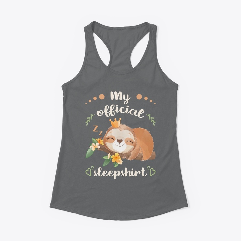 My Official Sleepshirt, Sleeping Sloth