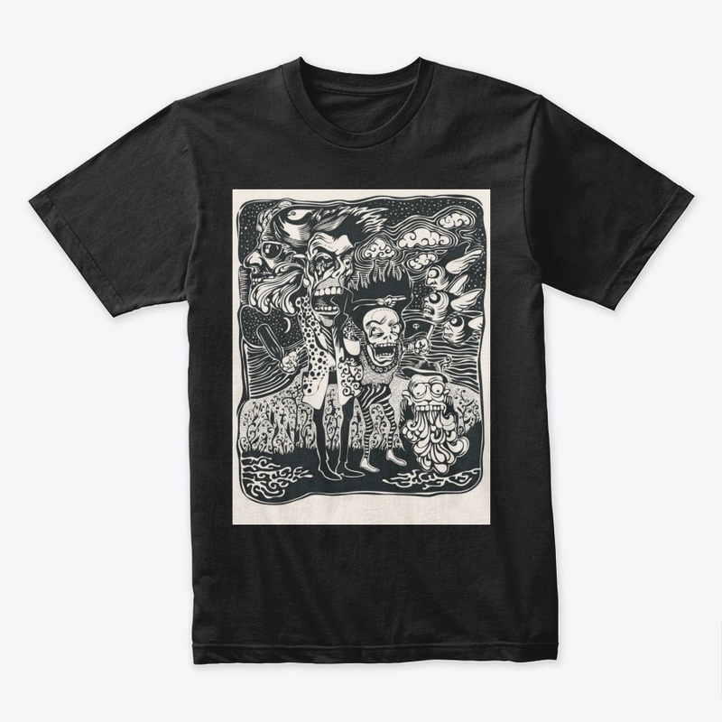 Craze Uk |  Crazy Death Squad Tees