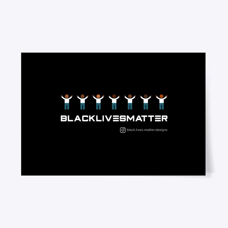 Black Lives Matter seven # darks