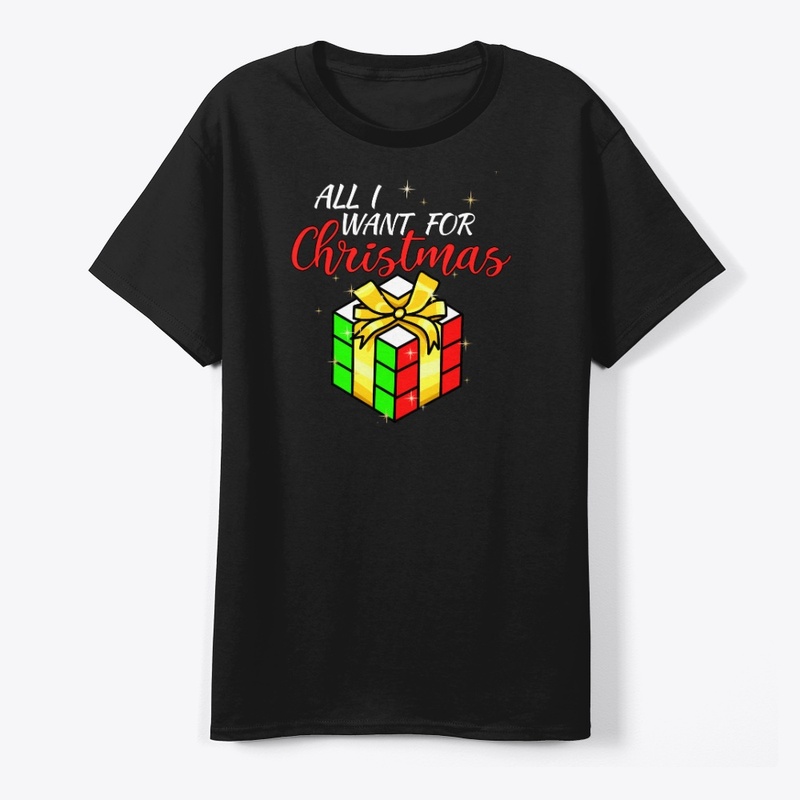 Christmas Cube T-Shirt (Black)