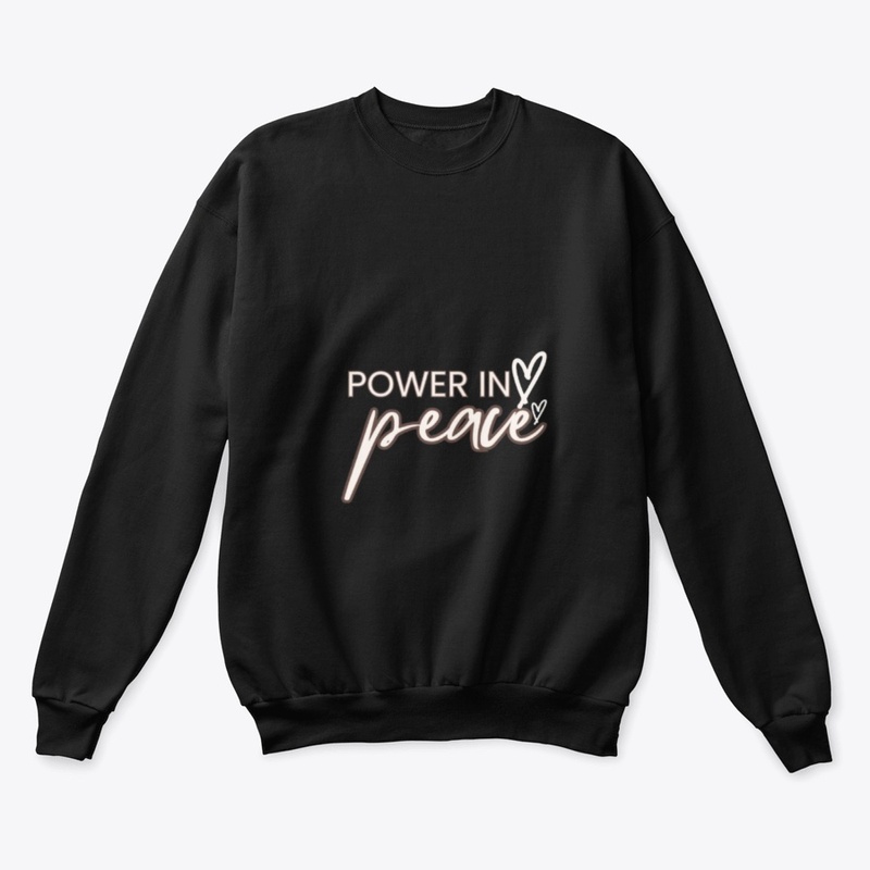 Power in peace creative design