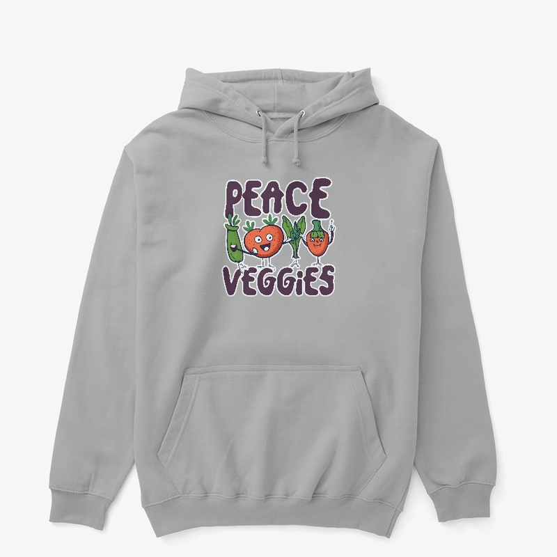 Peace Love Veggies T-shirt