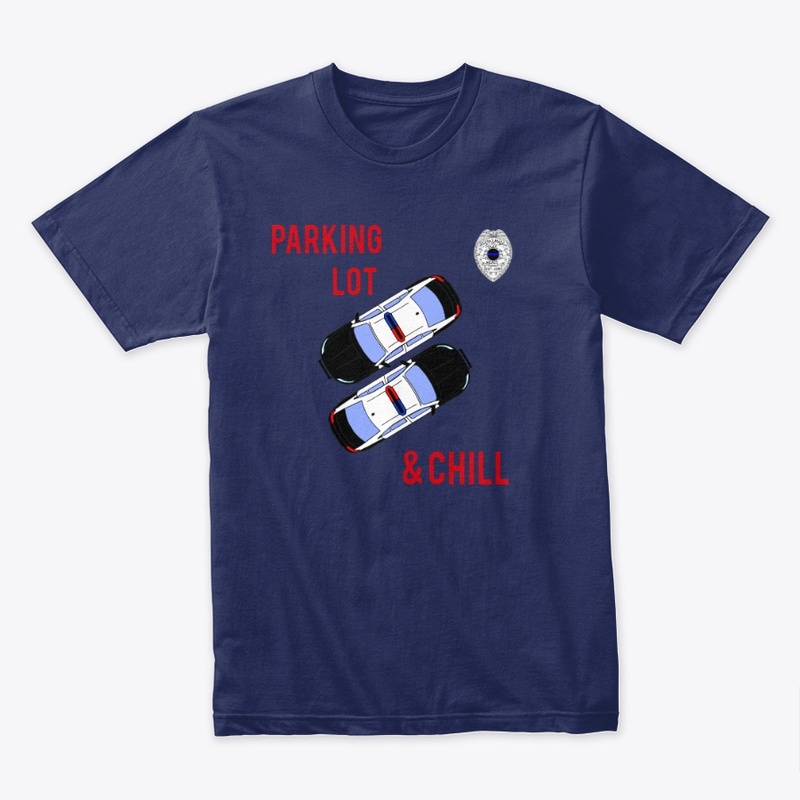 Parking lot with friends