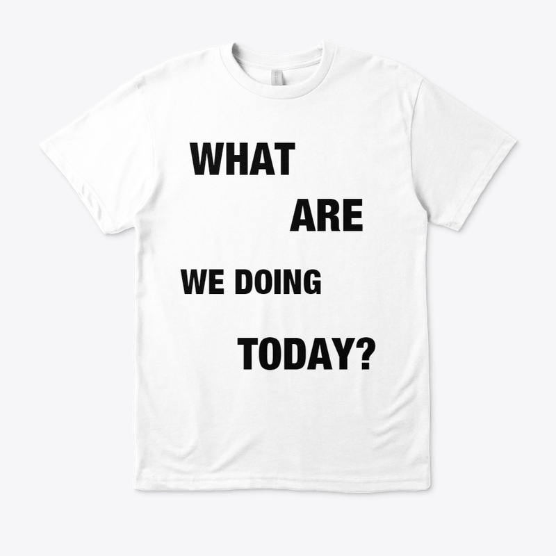 What Are We Doing Today?