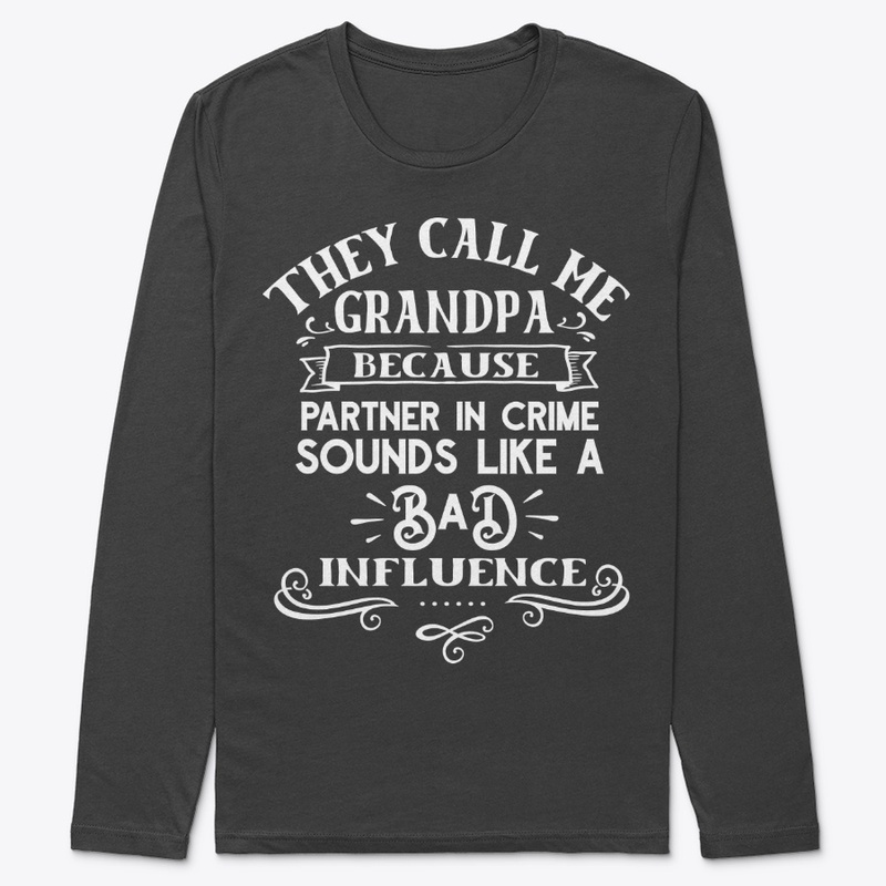 Funny Grandpa Gift - Partner in Crime