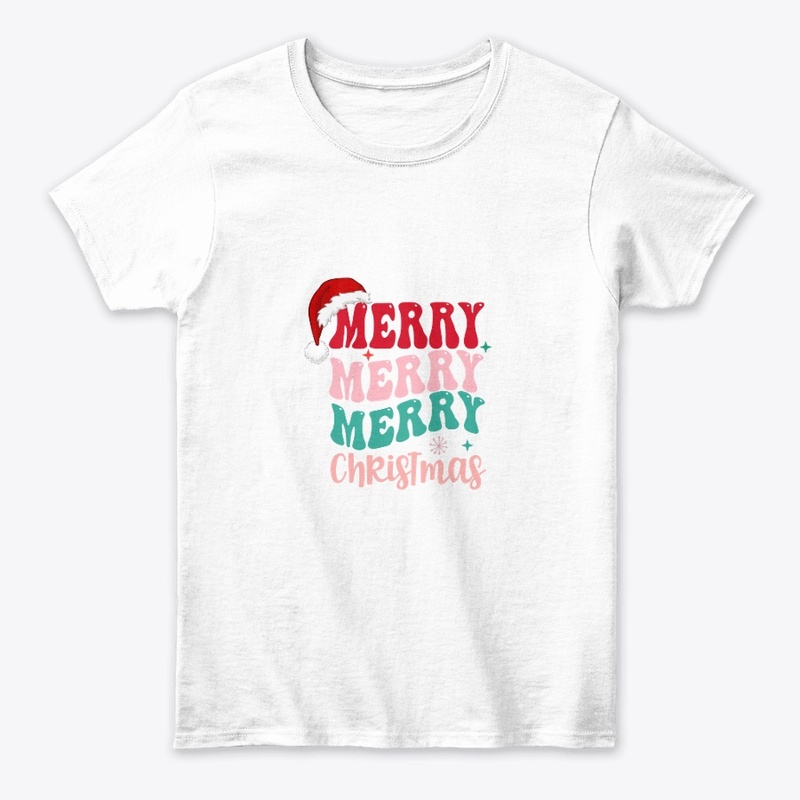 "Many Christmas Wishes – T-Shirt Design
