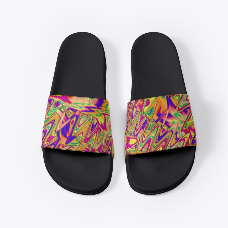 Psychedelic Colorful Neon Abstract Art