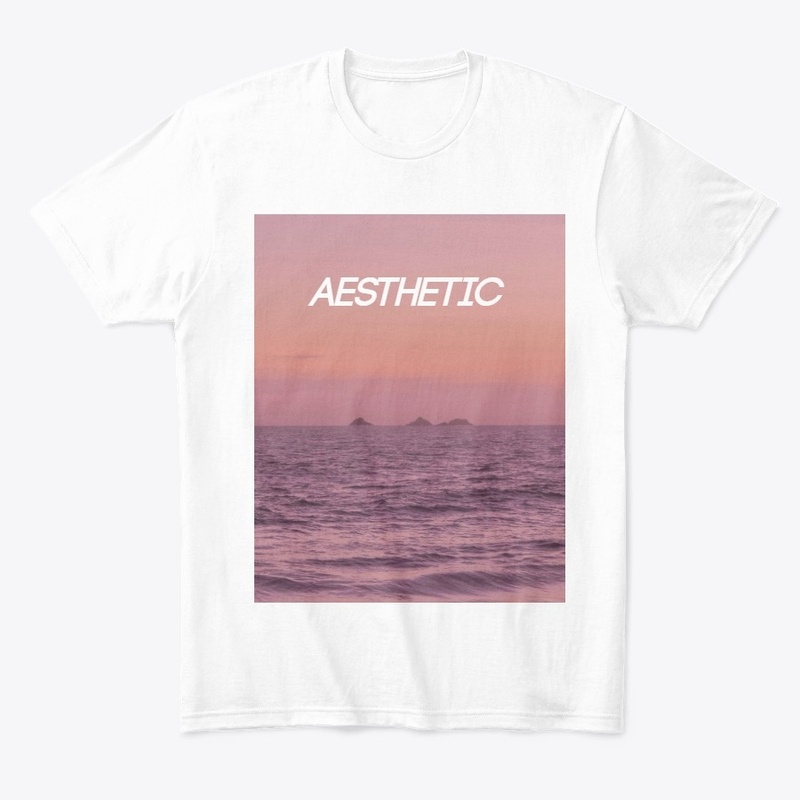 "Aesthetic" pink sea T-shirt / Hoodie