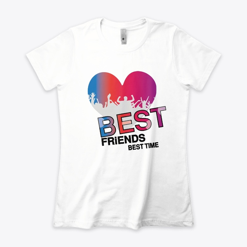T-shirts Best friends Best Time By Adwa