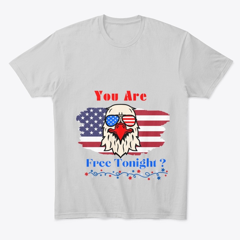 Patriotic Bald Eagle Tshirt 4th of July 