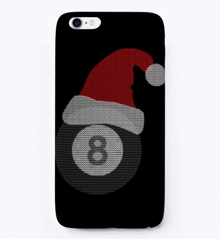Pool Ball Christmas T-shirt
