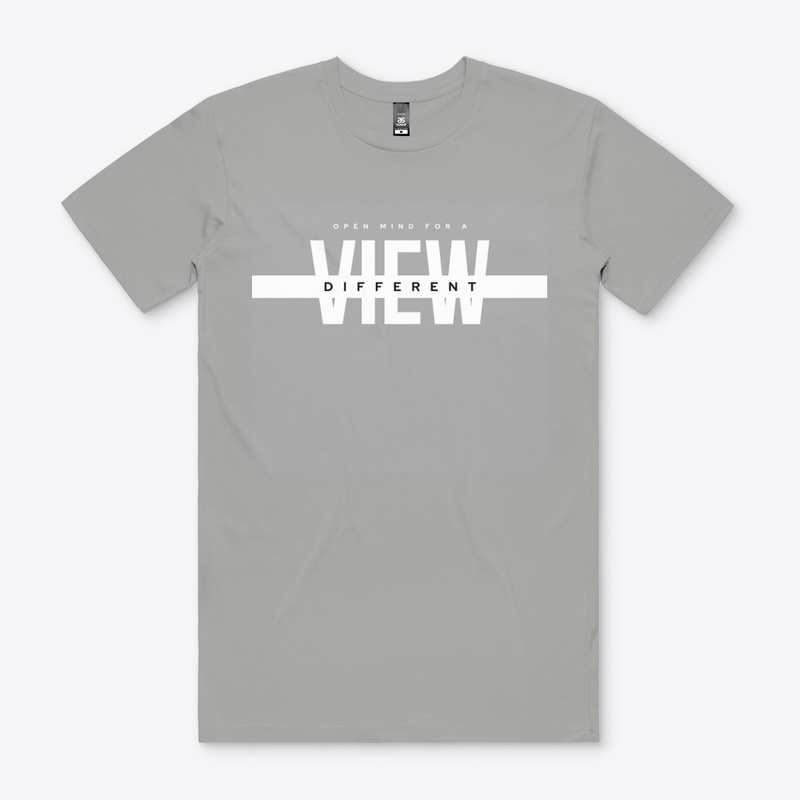 "Open Mind For A Different View" : Black