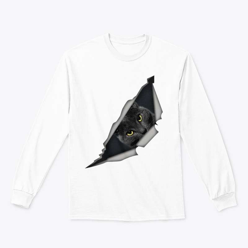 CAT BLACK STICKER