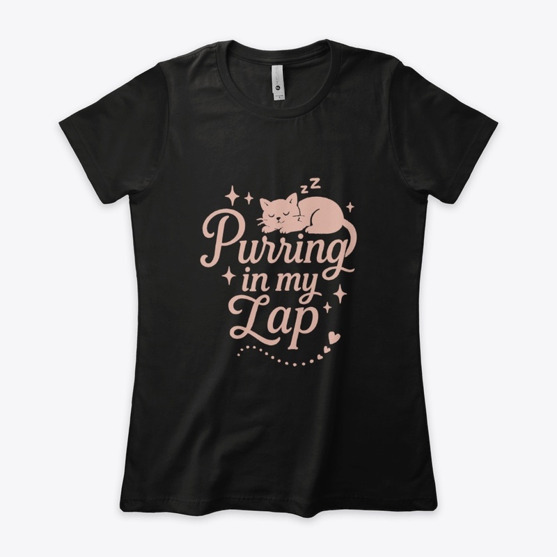 Purring in My Lap Cozy Cat Gift 