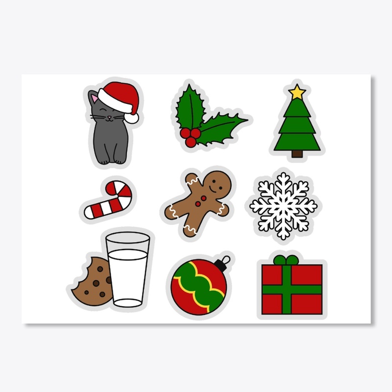 Christmas stickers
