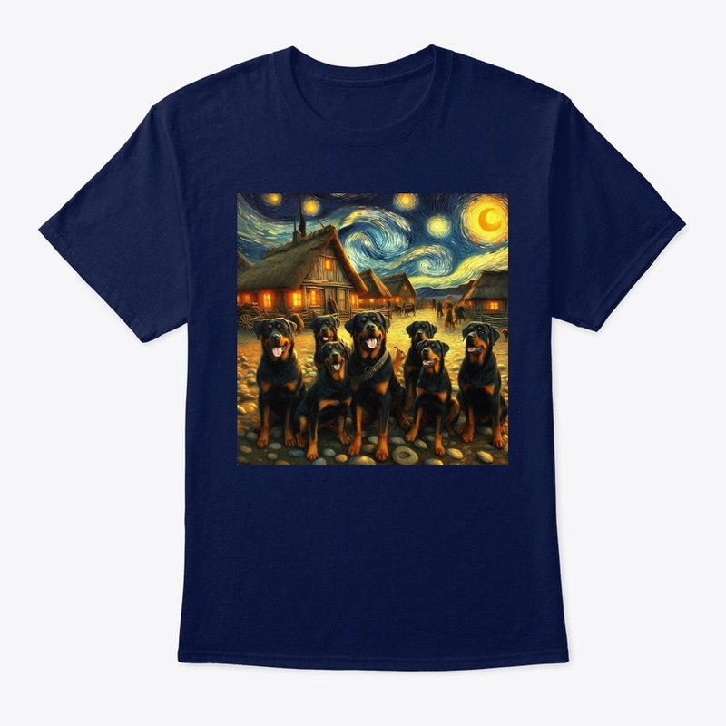 Rottweilers Starry Night