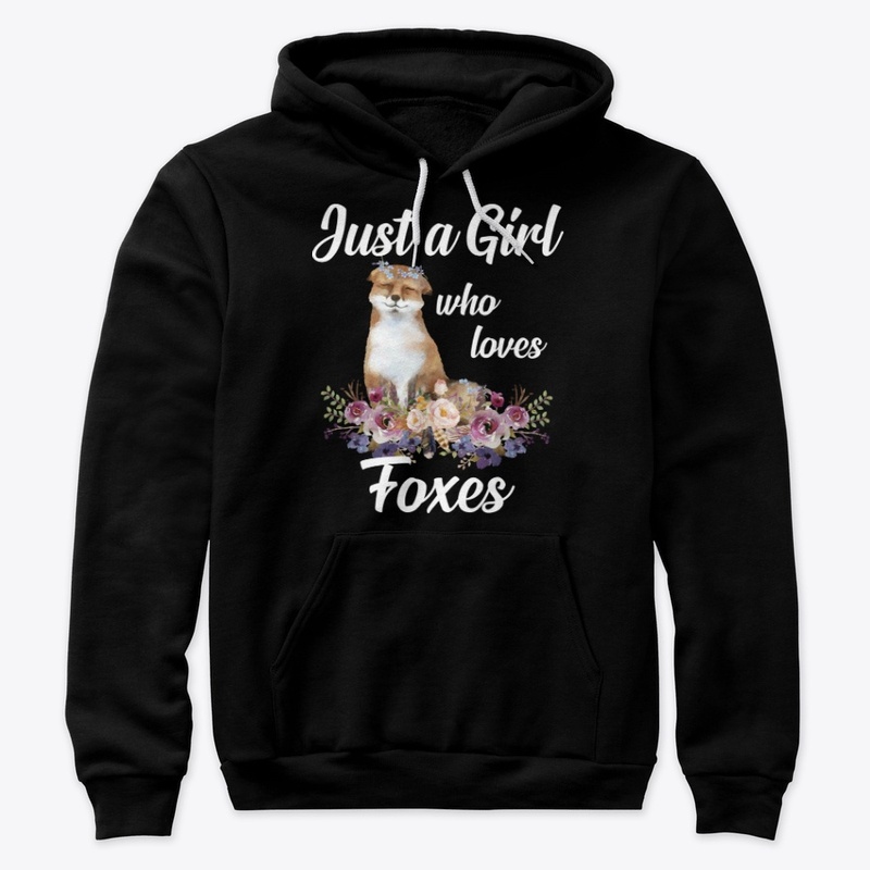 Girl Loves Foxes Flower Style