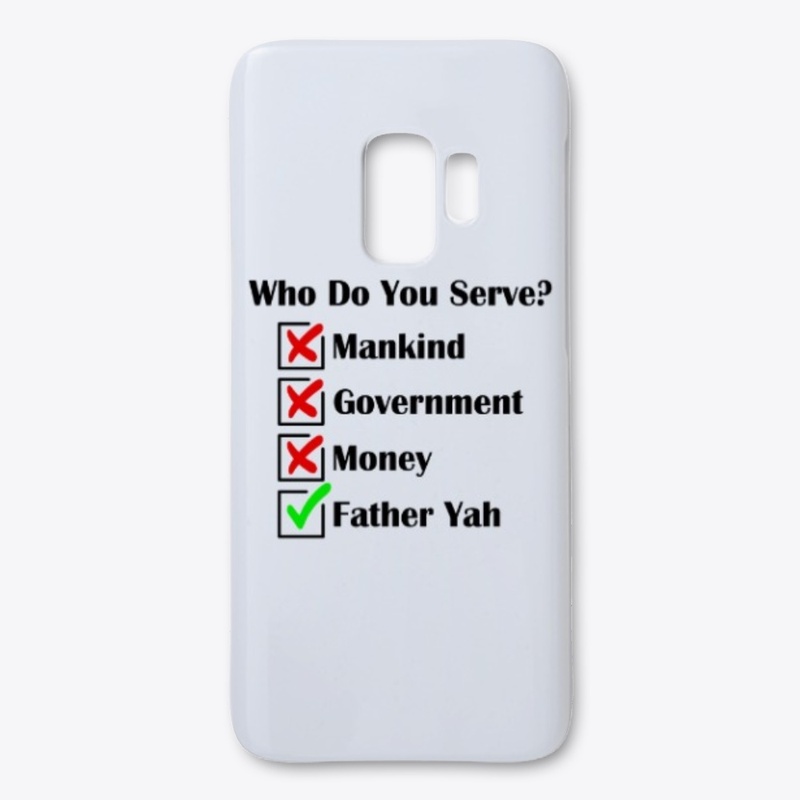 Who Do You Serve?