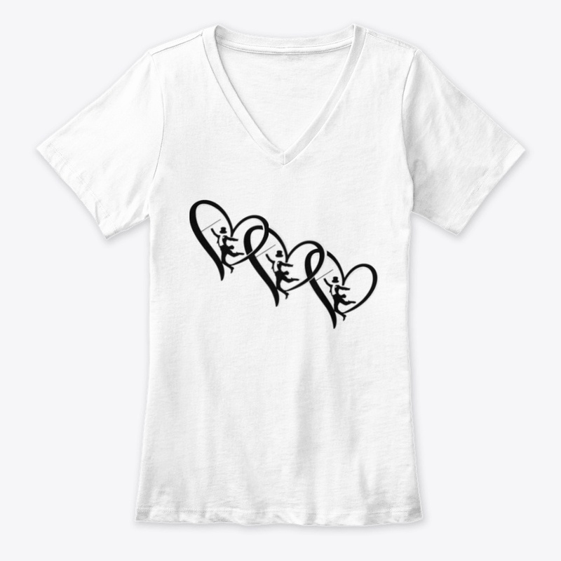 Tap Dancer Dancing in a 3 Heart