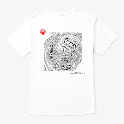 Sunshine State Of Mind (Colours) White T-Shirt Back